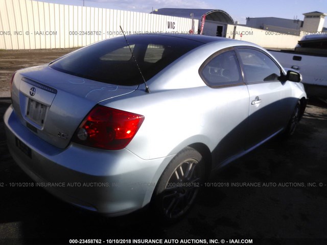 JTKDE177970199418 - 2007 TOYOTA SCION TC 蓝色 照片 4