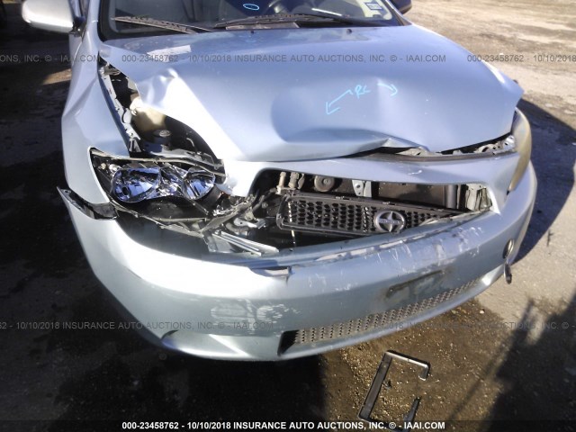 JTKDE177970199418 - 2007 TOYOTA SCION TC 蓝色 照片 6