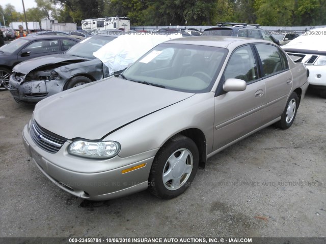 1G1NE52J7Y6110216 - 2000 CHEVROLET MALIBU LS Qızıl foto 2