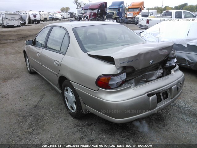 1G1NE52J7Y6110216 - 2000 CHEVROLET MALIBU LS Qızıl foto 3