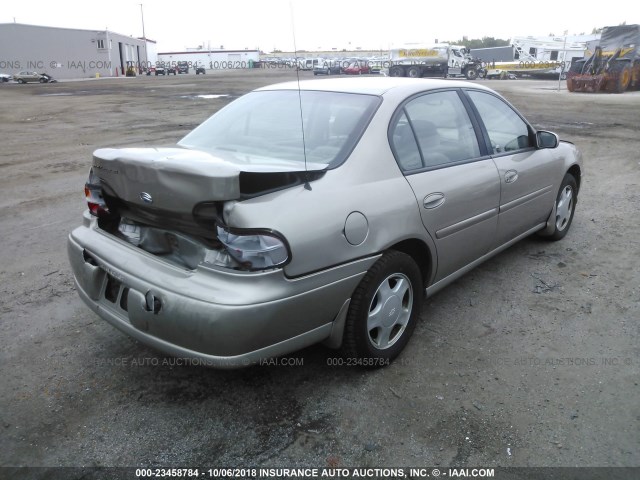1G1NE52J7Y6110216 - 2000 CHEVROLET MALIBU LS Qızıl foto 4
