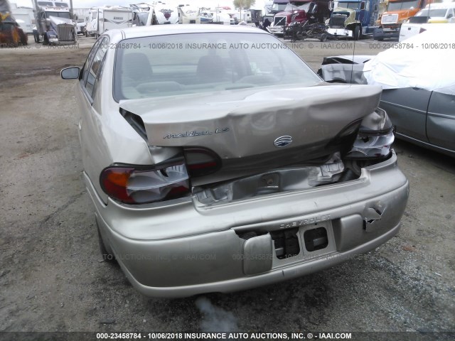1G1NE52J7Y6110216 - 2000 CHEVROLET MALIBU LS Qızıl foto 6