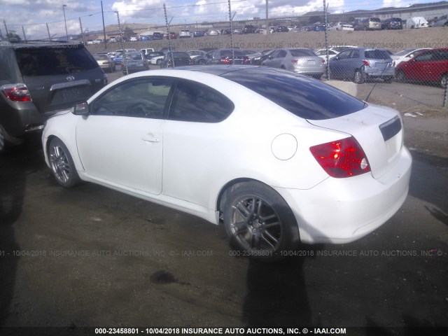 JTKDE177670212724 - 2007 TOYOTA SCION TC 白色 照片 3
