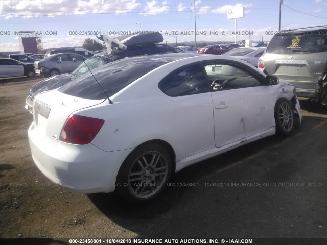 JTKDE177670212724 - 2007 TOYOTA SCION TC 白色 照片 4