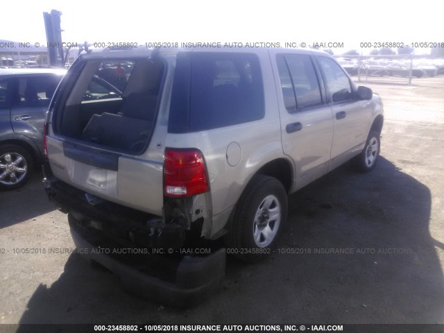 1FMDU62K04ZA86754 - 2004 FORD EXPLORER XLS/XLS SPORT TAN photo 4