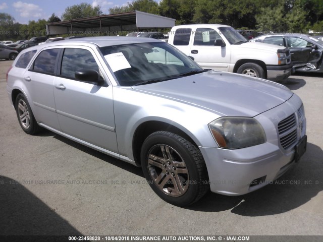 2D4FV47VX7H793949 - 2007 DODGE MAGNUM SXT SILVER photo 1