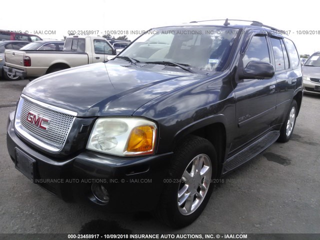 1GKES63M362223894 - 2006 GMC ENVOY DENALI BLACK photo 2