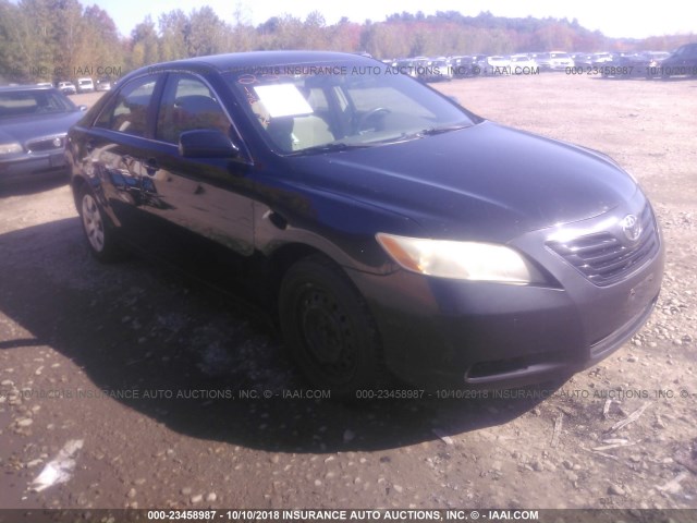 4T1BE46K47U543702 - 2007 TOYOTA CAMRY NEW GENERAT CE/LE/XLE/SE BLACK photo 1