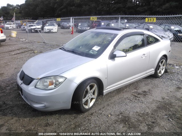 1G2AN18BX77181079 - 2007 PONTIAC G5 GT GRAY photo 2