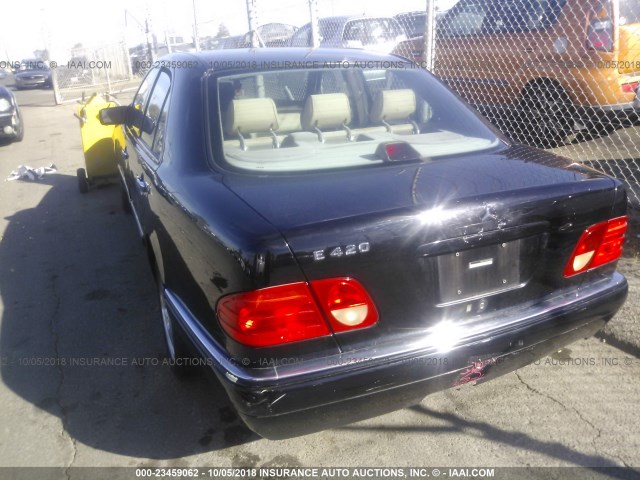 WDBJF72F6VA323238 - 1997 MERCEDES-BENZ E 420 BLACK photo 6