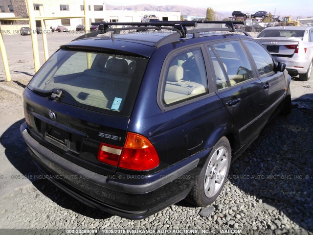 WBAAR3342YJM00185 - 2000 BMW 323 IT BLUE photo 4