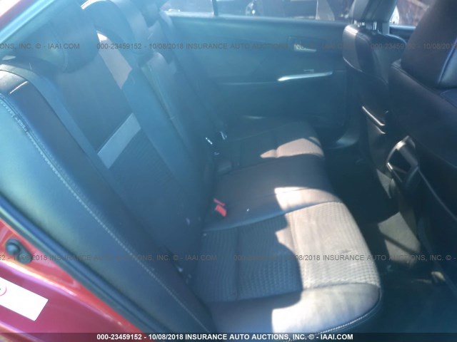 4T1BF1FK7DU651027 - 2013 TOYOTA CAMRY L/SE/LE/XLE 勃艮第红 照片 8