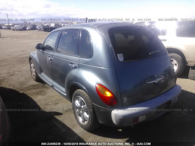 3C8FY68B42T362686 - 2002 CHRYSLER PT CRUISER LIMITED/DREAM CRUISER BLUE photo 3