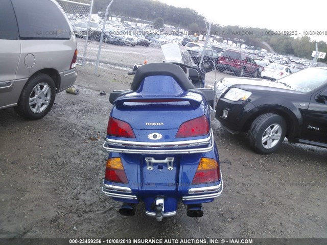 1HFSC47061A002740 - 2001 HONDA GL1800 BLUE photo 6