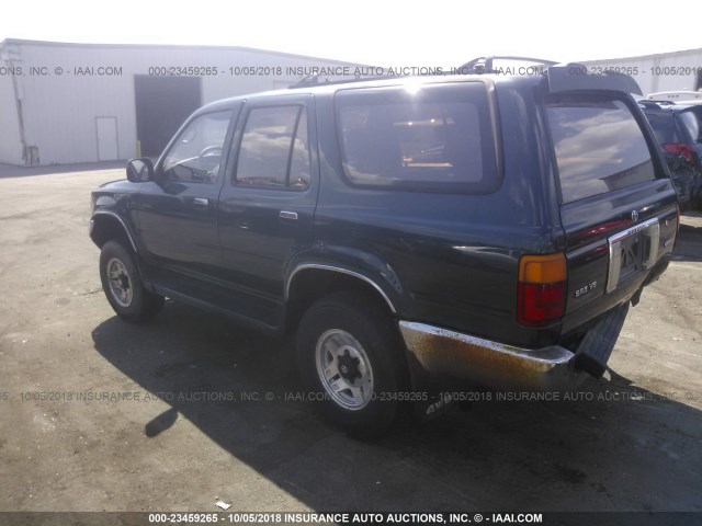 JT3VN39W8S0188340 - 1995 TOYOTA 4RUNNER VN39 SR5 GREEN photo 3