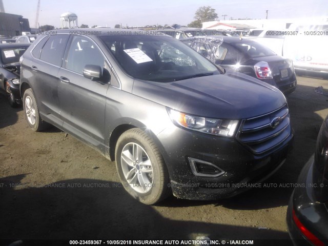 2FMTK4J99FBC36256 - 2015 FORD EDGE BLACK photo 1