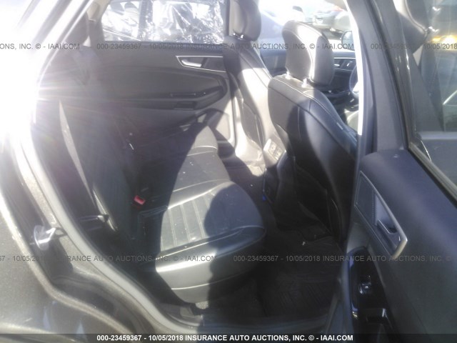 2FMTK4J99FBC36256 - 2015 FORD EDGE BLACK photo 8