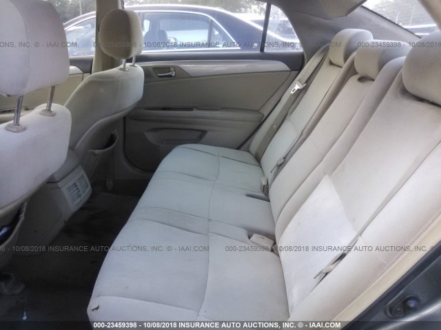 4T1BK36B16U081892 - 2006 TOYOTA AVALON XL/XLS/TOURING/LIMITED ნაცრისფერი ფოტო 8