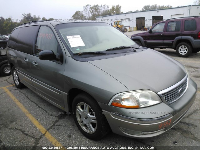 2FMZA53403BB10447 - 2003 FORD WINDSTAR SEL GREEN photo 1