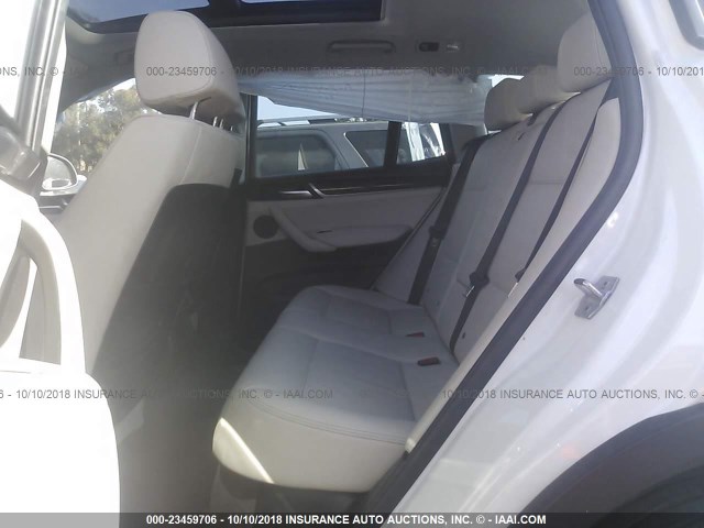 5UXWZ7C33H0V87240 - 2017 BMW X3 SDRIVE28I WHITE photo 8
