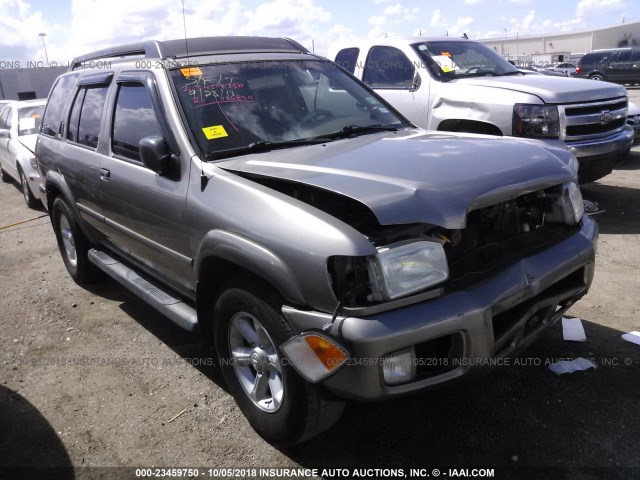 JN8DR09X34W805635 - 2004 NISSAN PATHFINDER LE/SE TAN photo 1