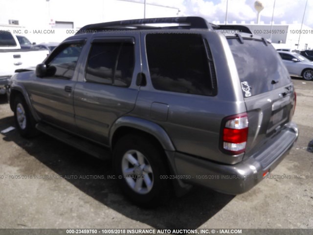 JN8DR09X34W805635 - 2004 NISSAN PATHFINDER LE/SE TAN photo 3