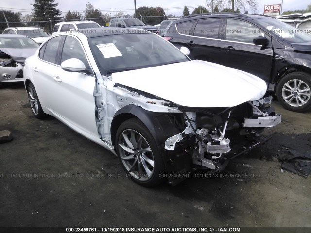 ZARFAEDNXH7551958 - 2017 ALFA ROMEO GIULIA Q4 WHITE photo 1