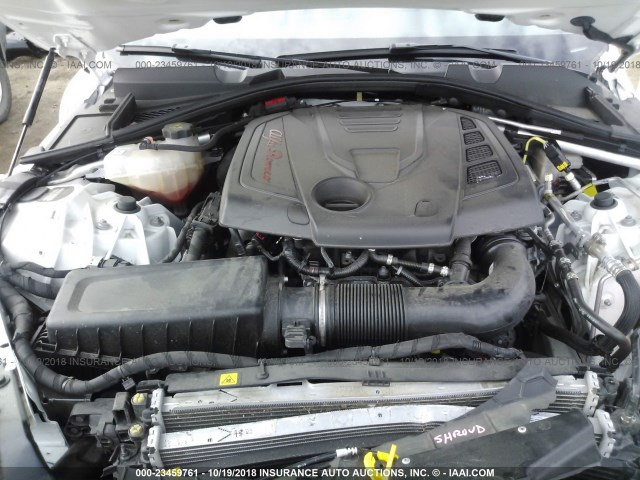 ZARFAEDNXH7551958 - 2017 ALFA ROMEO GIULIA Q4 WHITE photo 10