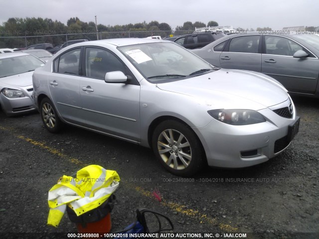 JM1BK32G981853730 - 2008 MAZDA 3 I SILVER photo 1