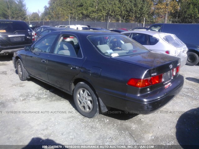 4T1BF28K81U967034 - 2001 TOYOTA CAMRY LE/XLE GRAY photo 3
