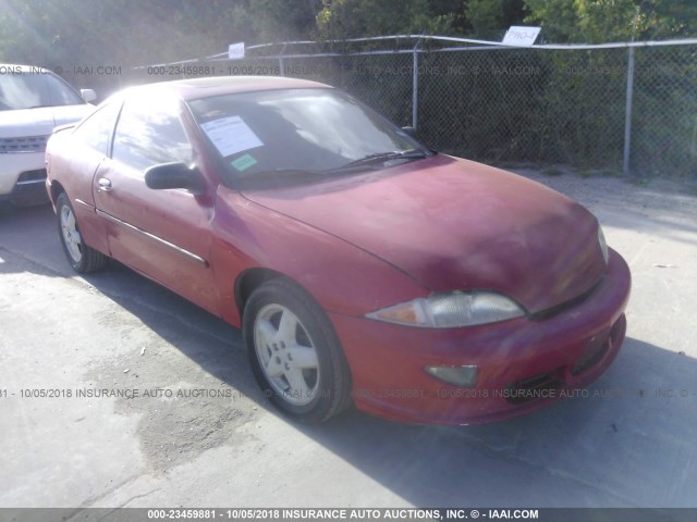 1G1JC1247W7118508 - 1998 CHEVROLET CAVALIER RS RED photo 1