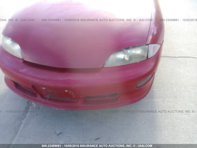 1G1JC1247W7118508 - 1998 CHEVROLET CAVALIER RS RED photo 6