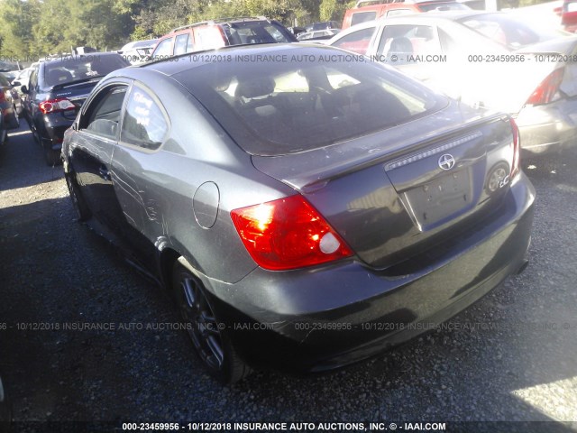 JTKDE177150016865 - 2005 TOYOTA SCION TC 灰色 照片 3
