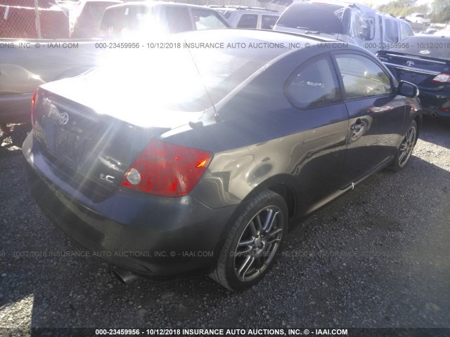 JTKDE177150016865 - 2005 TOYOTA SCION TC 灰色 照片 4