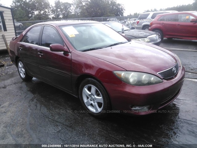 4T1BE32K45U075371 - 2005 TOYOTA CAMRY LE/XLE/SE 红色 照片 1