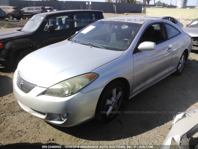4T1CE38P05U967530 - 2005 TOYOTA CAMRY SOLARA SE/SLE Gümüş foto 2