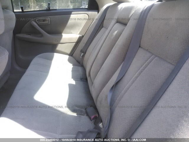 4T1BG22K1YU663561 - 2000 TOYOTA CAMRY CE/LE/XLE 金色 照片 8