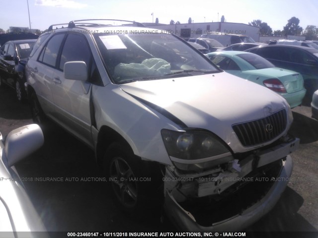 JT6HF10UXX0036628 - 1999 LEXUS RX 300 WHITE photo 1