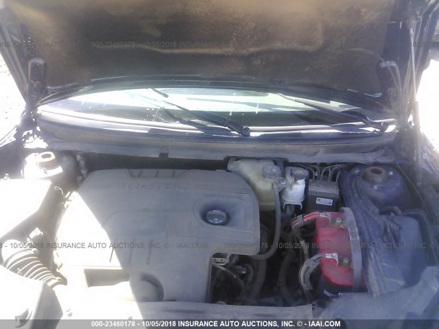 1G1ZB5E18BF170213 - 2011 CHEVROLET MALIBU LS 蓝色 照片 10