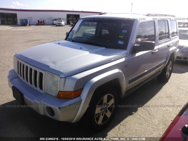 1J8HG48N56C104327 - 2006 JEEP COMMANDER 银色 照片 2
