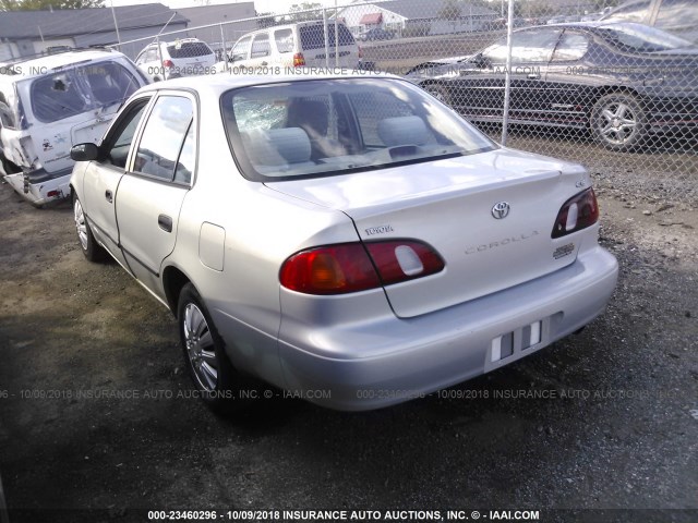 2T1BR12E2YC275142 - 2000 TOYOTA COROLLA VE/CE/LE 银色 照片 3