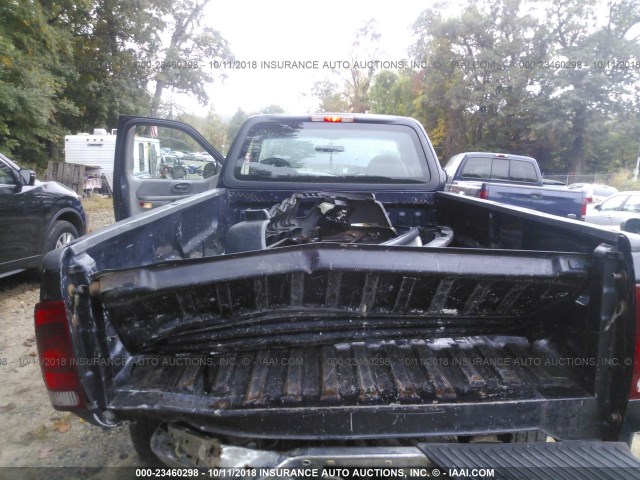 1FTRF18W4XNA15764 - 1999 FORD F150 Көк фото 8