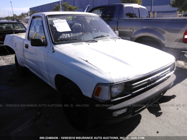 JT4RN81A6L0038514 - 1990 TOYOTA PICKUP 1/2 TON SHORT WHEELBASE WHITE photo 1