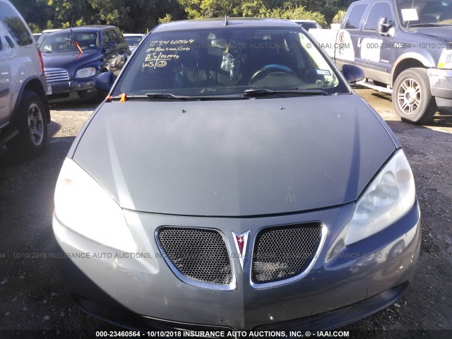 1G2ZG57N794118235 - 2009 PONTIAC G6 GRAY photo 6