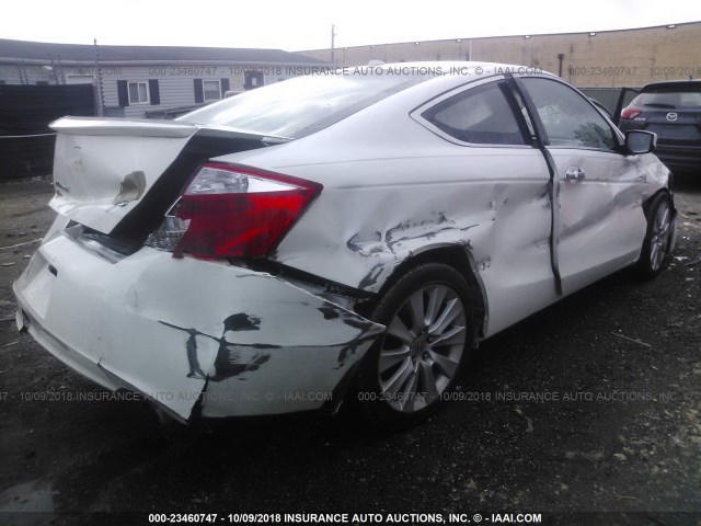 1HGCS2A87AA002963 - 2010 HONDA ACCORD EXL WHITE photo 6