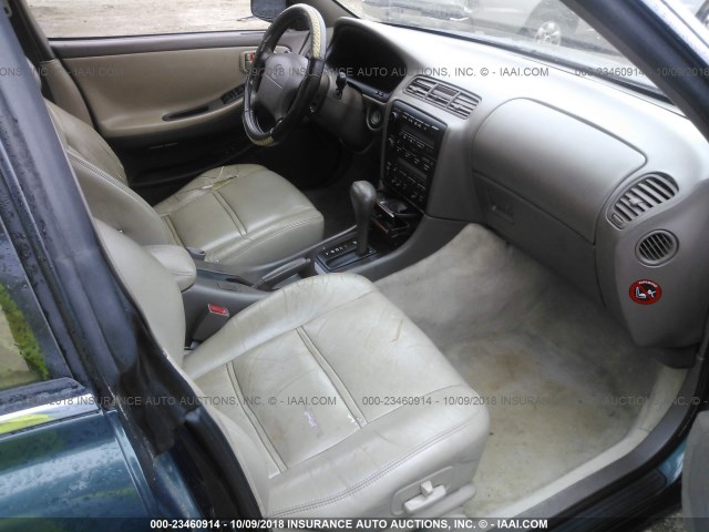 JT8BF12G8T0182749 - 1996 LEXUS ES 300 GREEN photo 5