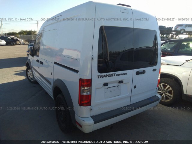 NM0LS7DN2AT023380 - 2010 FORD TRANSIT CONNECT XLT WHITE photo 3