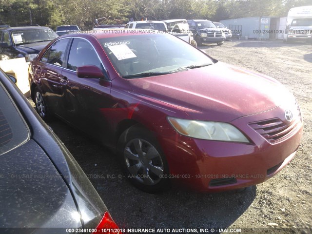 4T1BE46K27U165685 - 2007 TOYOTA CAMRY NEW GENERAT CE/LE/XLE/SE RED photo 1