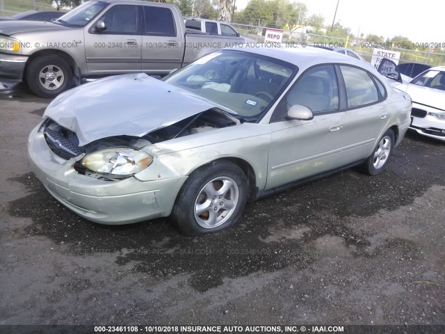 1FAFP55UX3G181284 - 2003 FORD TAURUS SES SILVER photo 2