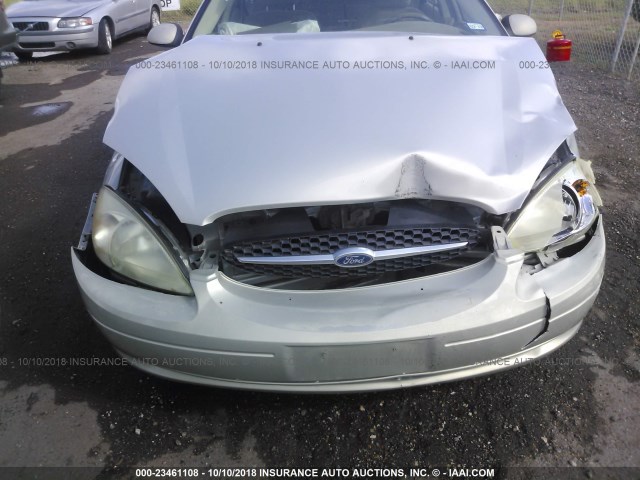 1FAFP55UX3G181284 - 2003 FORD TAURUS SES SILVER photo 6